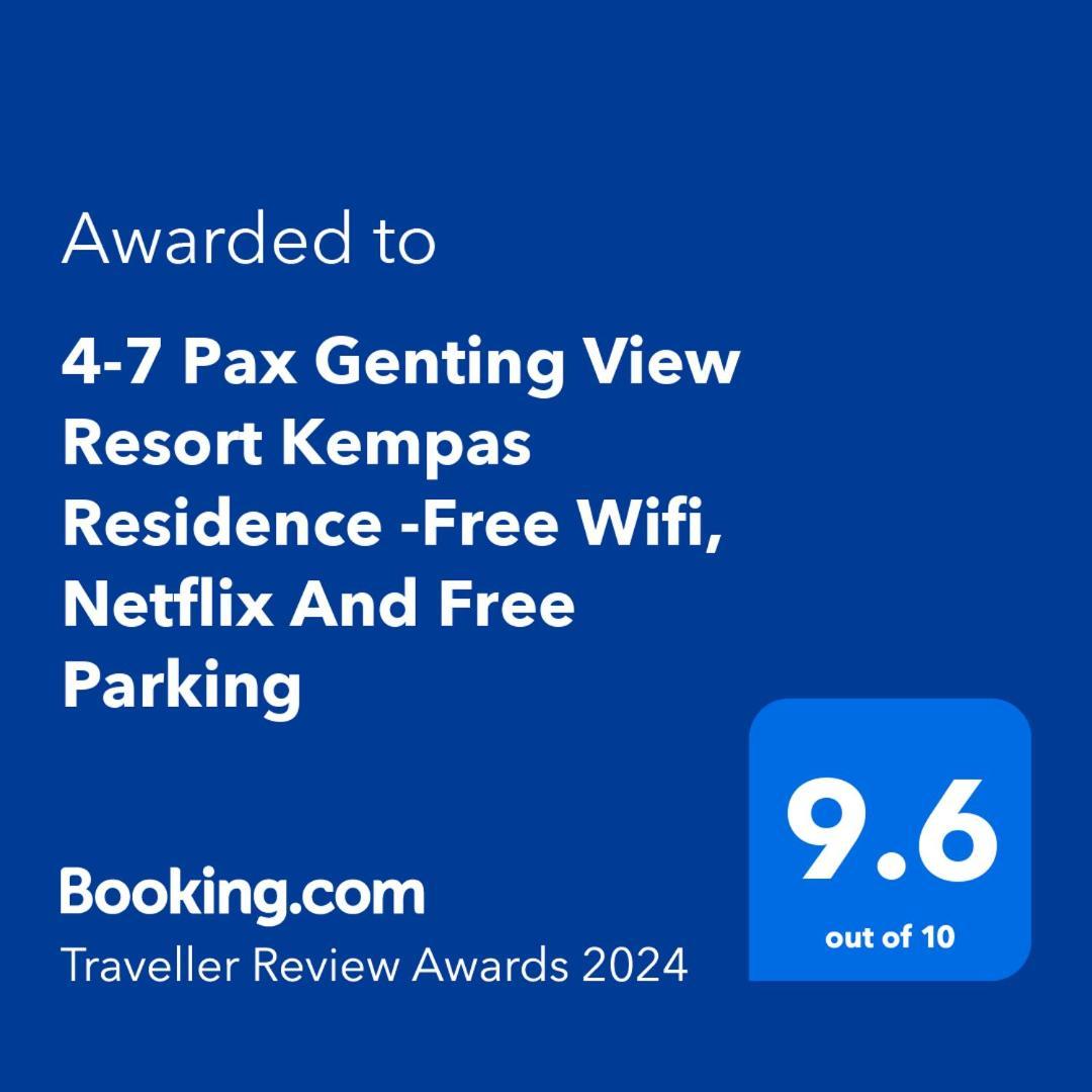 4-7 Pax Genting View Resort Kempas Residence -Free Wifi, Netflix And Free Parking Resorts World Genting Esterno foto